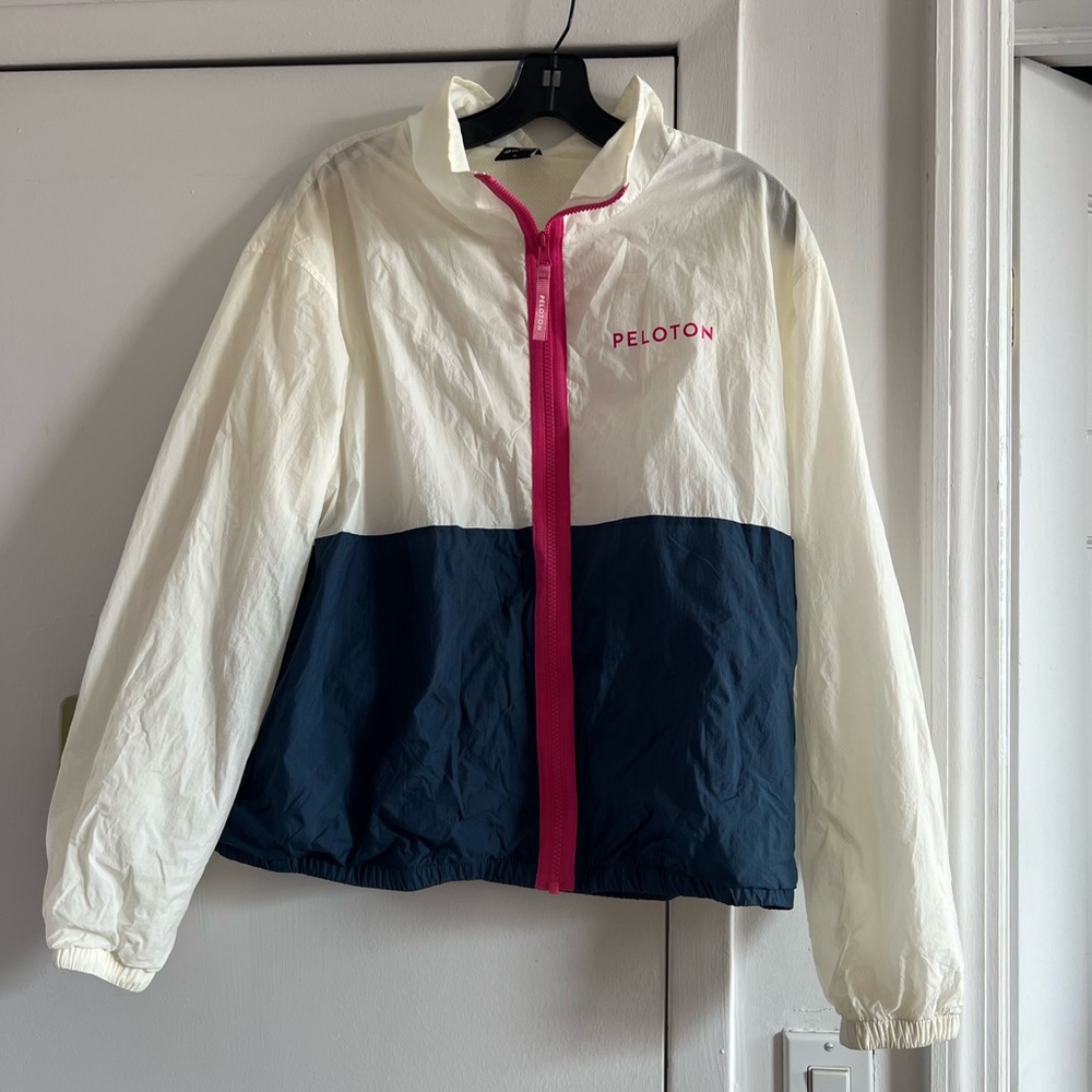 Peloton Women's Two-Tone Windbreaker Jacket - M